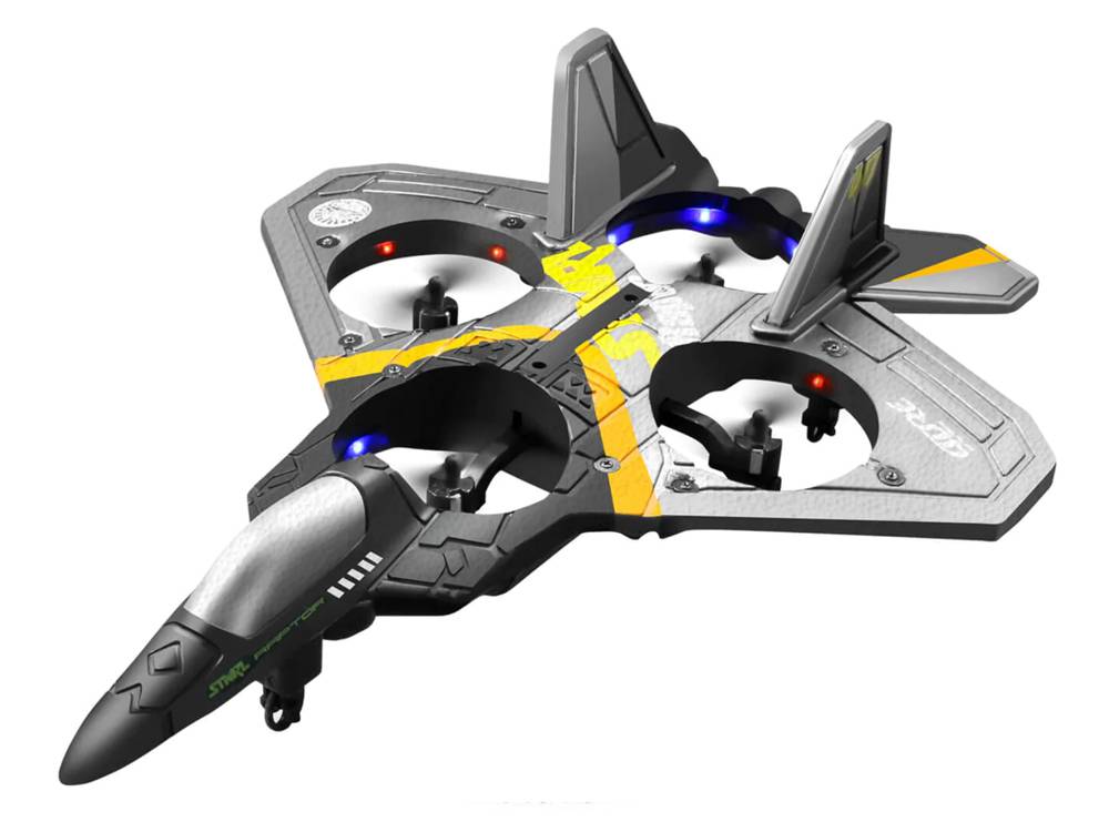 Avion télécommandé 2.4Ghz rotation 360° - Modèle Rafale-0