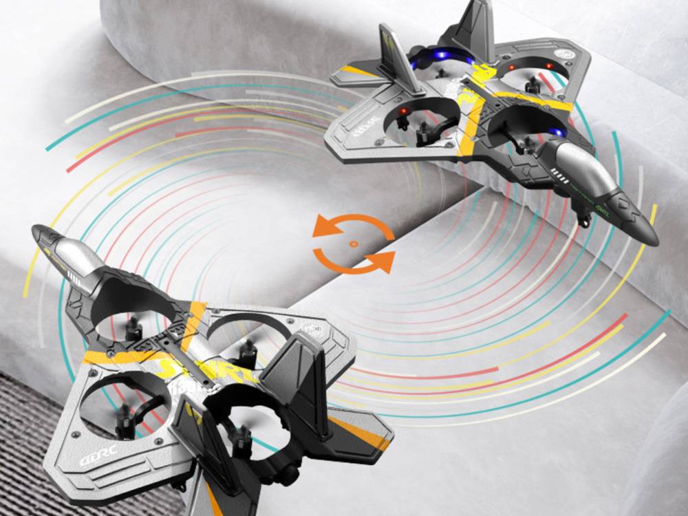 Avion télécommandé 2.4Ghz rotation 360° - Modèle Rafale-2