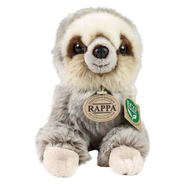 Peluche Paresseux Assis 18 cm en Polyester Ultra Douce Eco Friendly