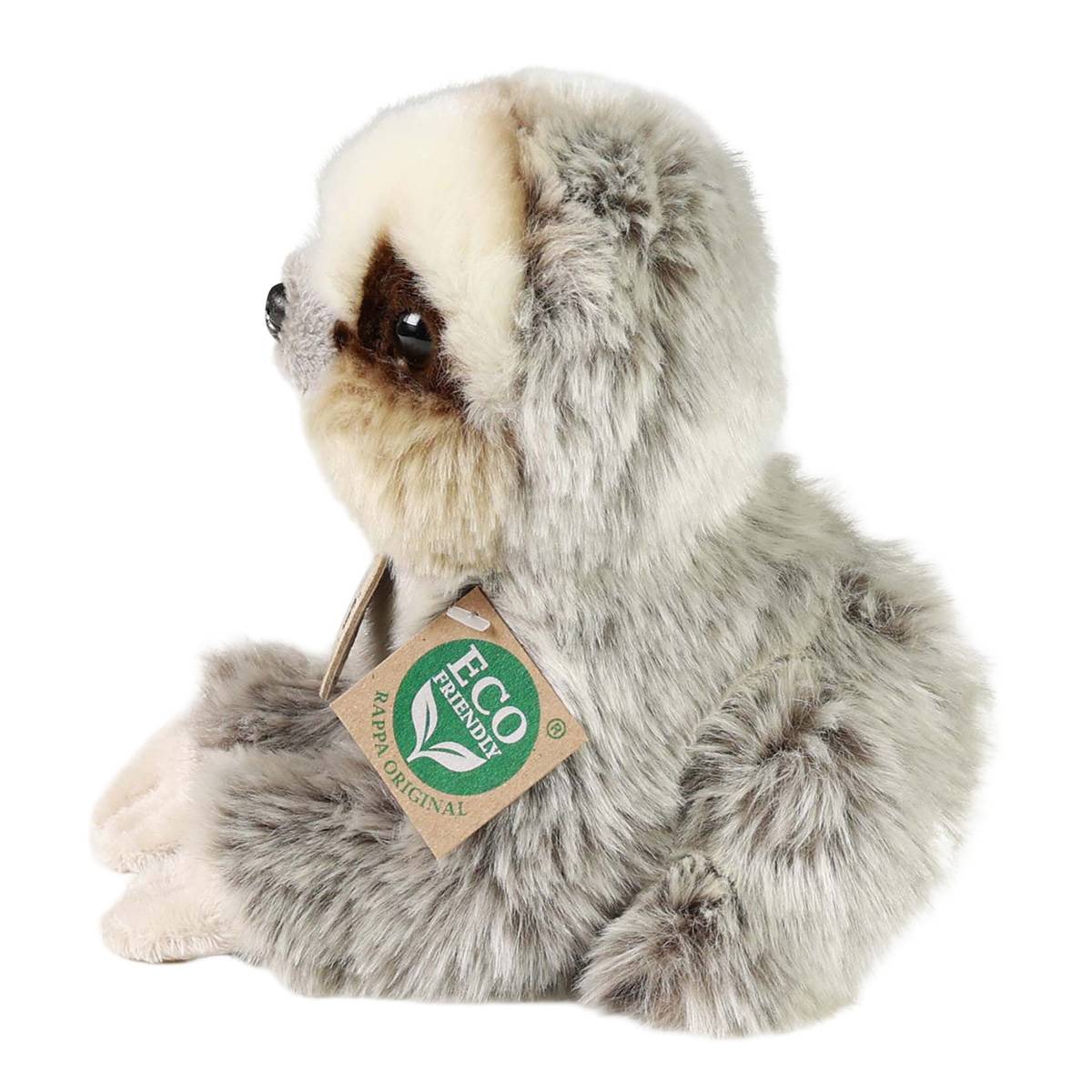 Peluche Paresseux Assis 18 cm en Polyester Ultra Douce Eco Friendly-2