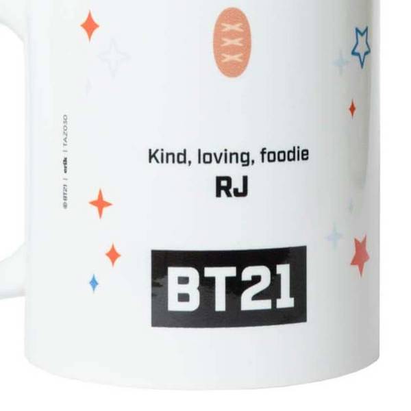 Mug en Céramique Capacité 300ml Design Kind, Loving, Foodie RJ BT21
