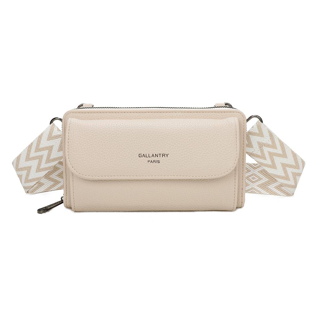 Sac Bandoulière Portefeuille Mignon en Cuir-1