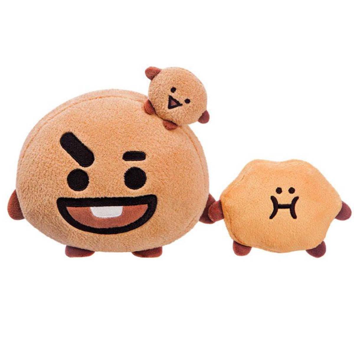 Peluche 20cm Modèle SHOOKY avec Petit Compagnon Ultra-Doux-1
