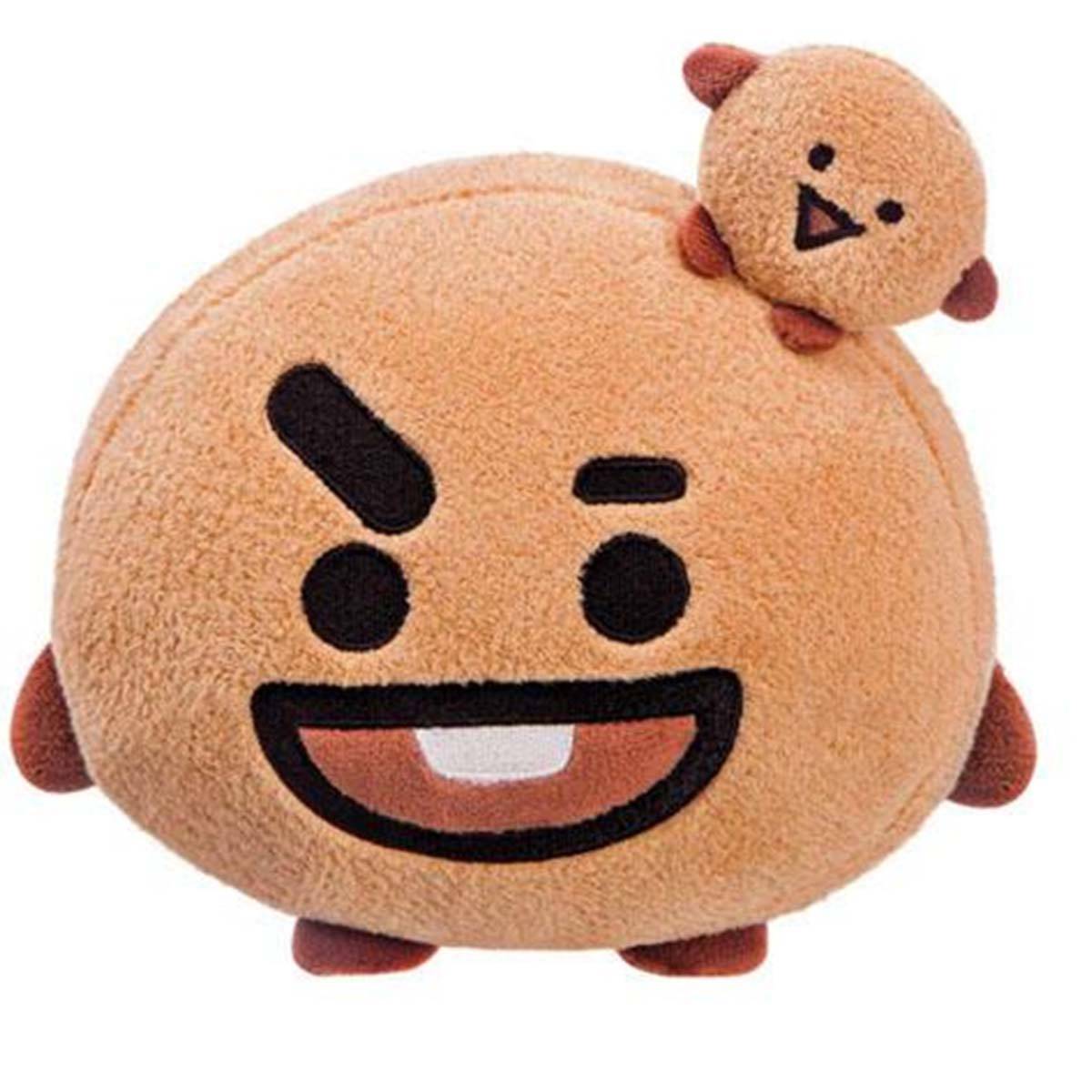 Peluche 20cm Modèle SHOOKY avec Petit Compagnon Ultra-Doux-2