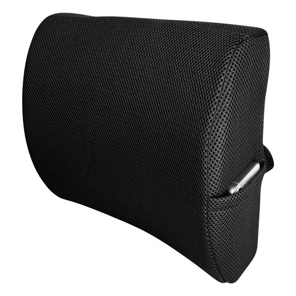 Coussin à Mémoire de Forme Siège Auto Poche de Rangement Sangle Ajustable