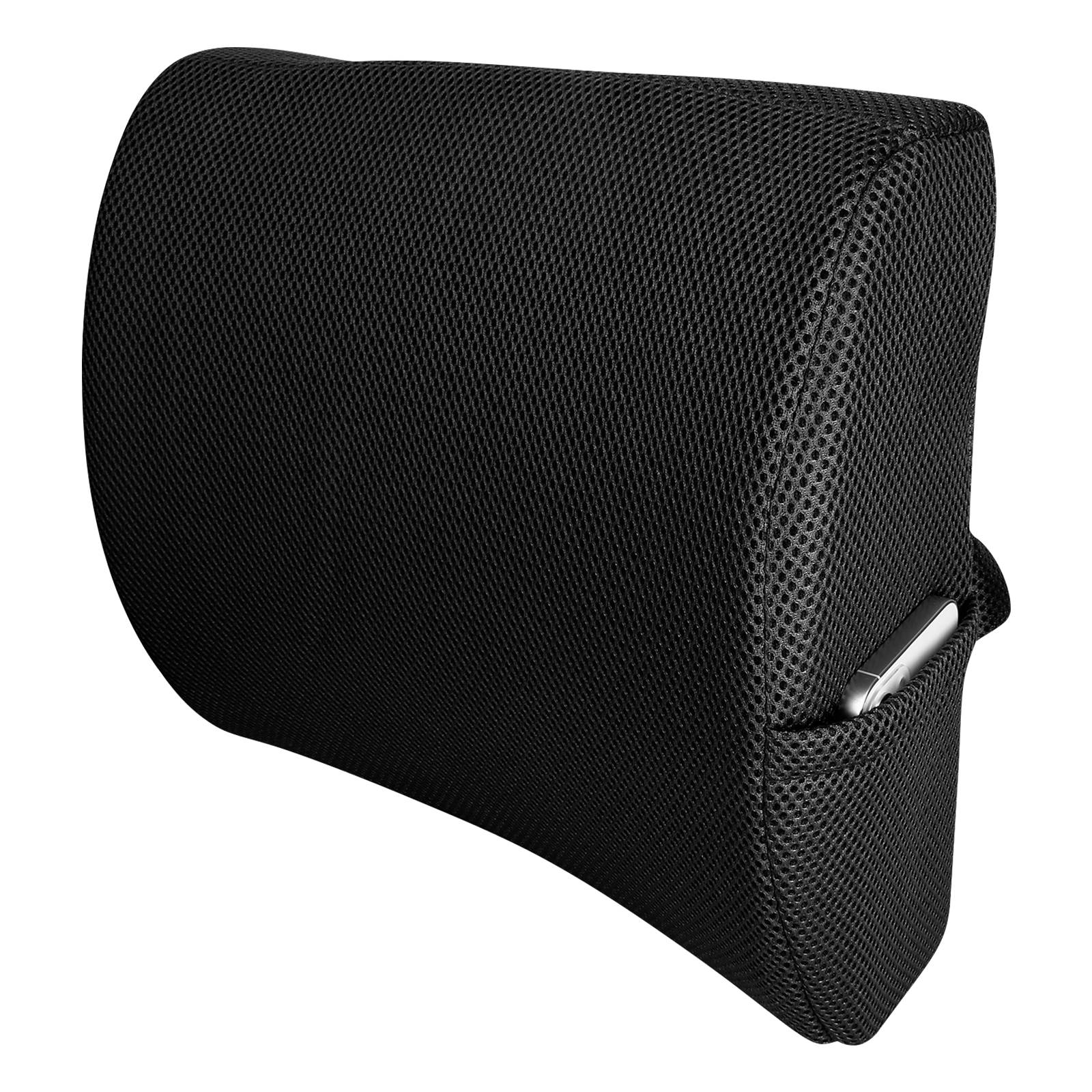 Coussin à Mémoire de Forme Siège Auto Poche de Rangement Sangle Ajustable-0