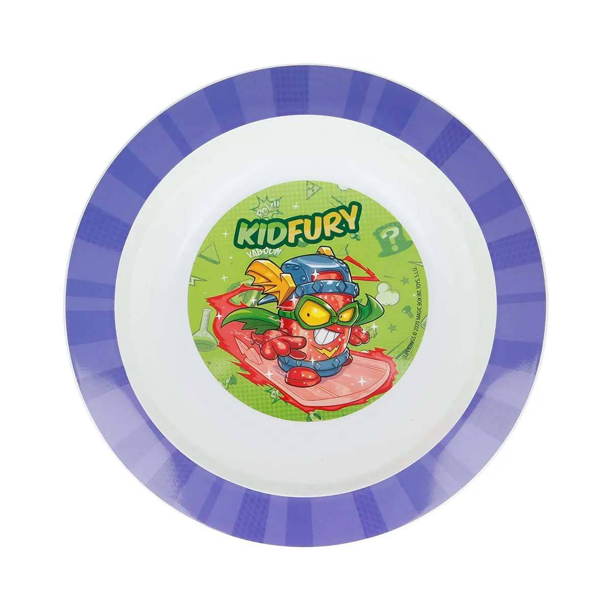 Bol pour Enfants avec Motif KidFury Utilisable au Micro-ondes-0