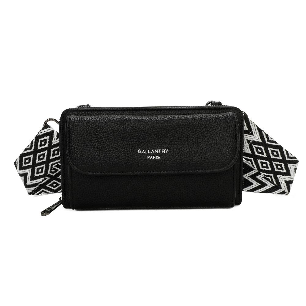 Sac Bandoulière Portefeuille Mignon en Cuir-1