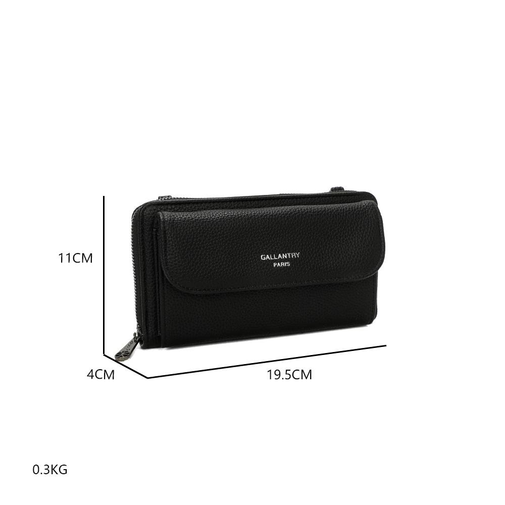 Sac Bandoulière Portefeuille Mignon en Cuir-3