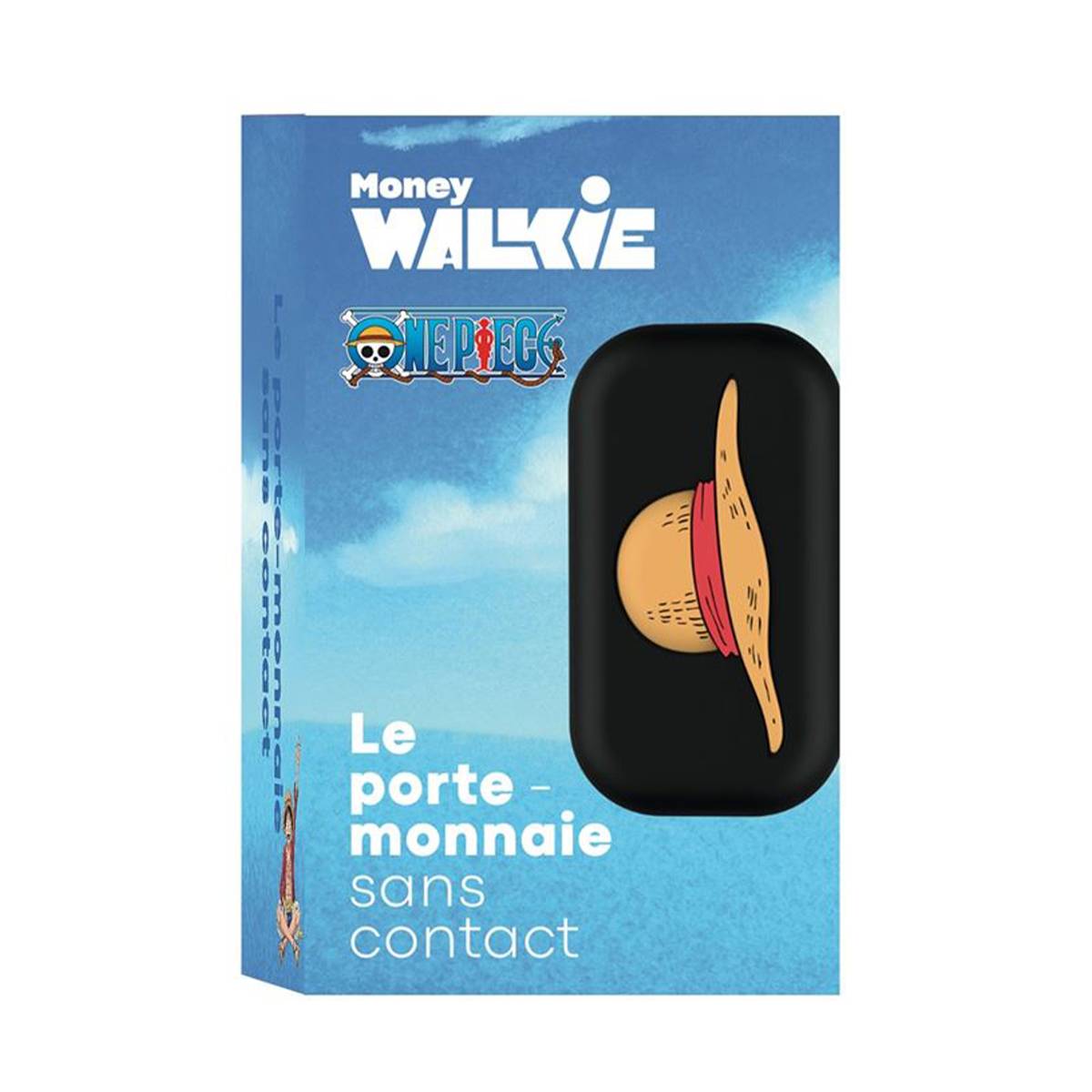 Porte-Monnaie Enfant Sans Contact avec Coque Motif Chapeau de Paille-4