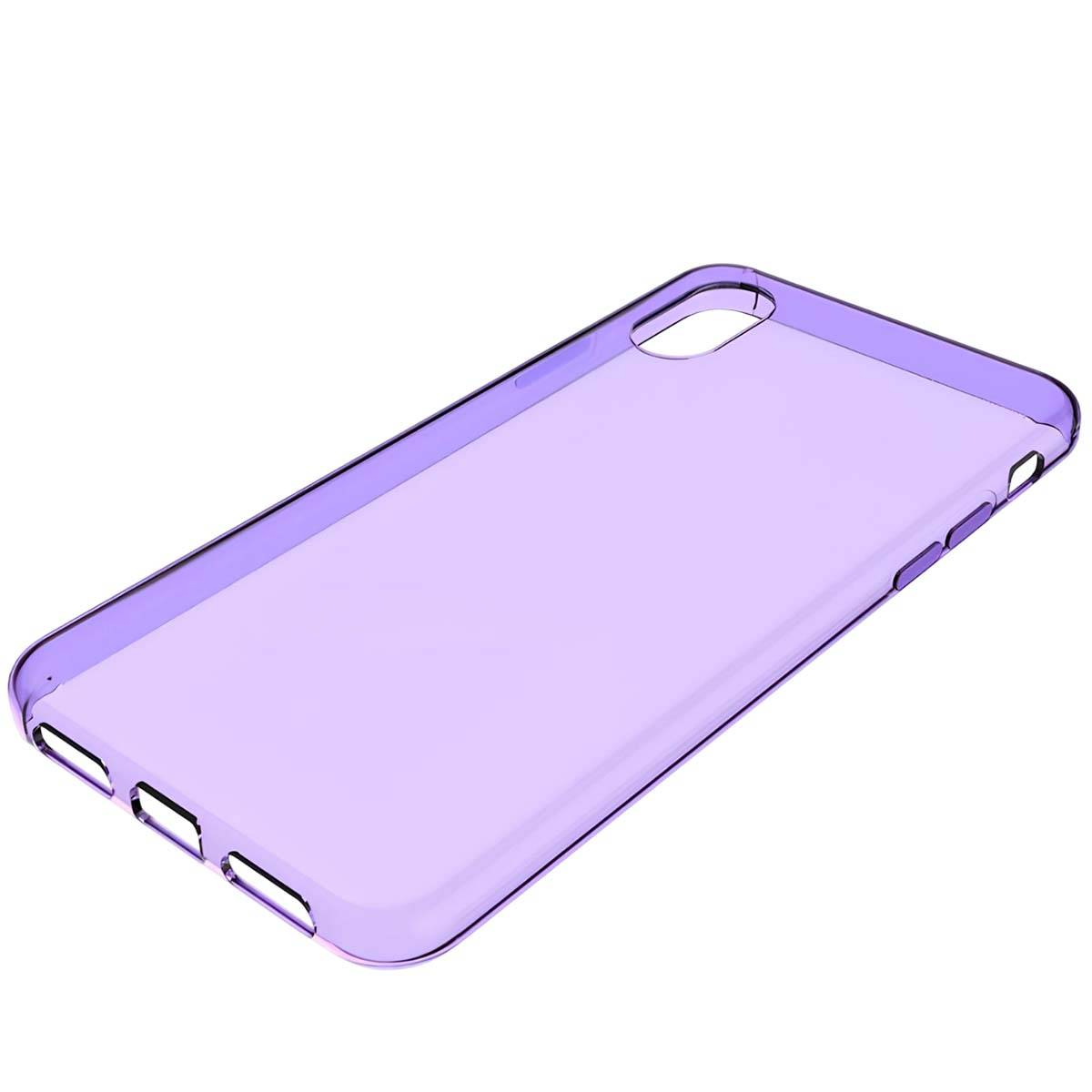 Coque en TPU Souple pour iPhone X avec Dos Renforcé-1