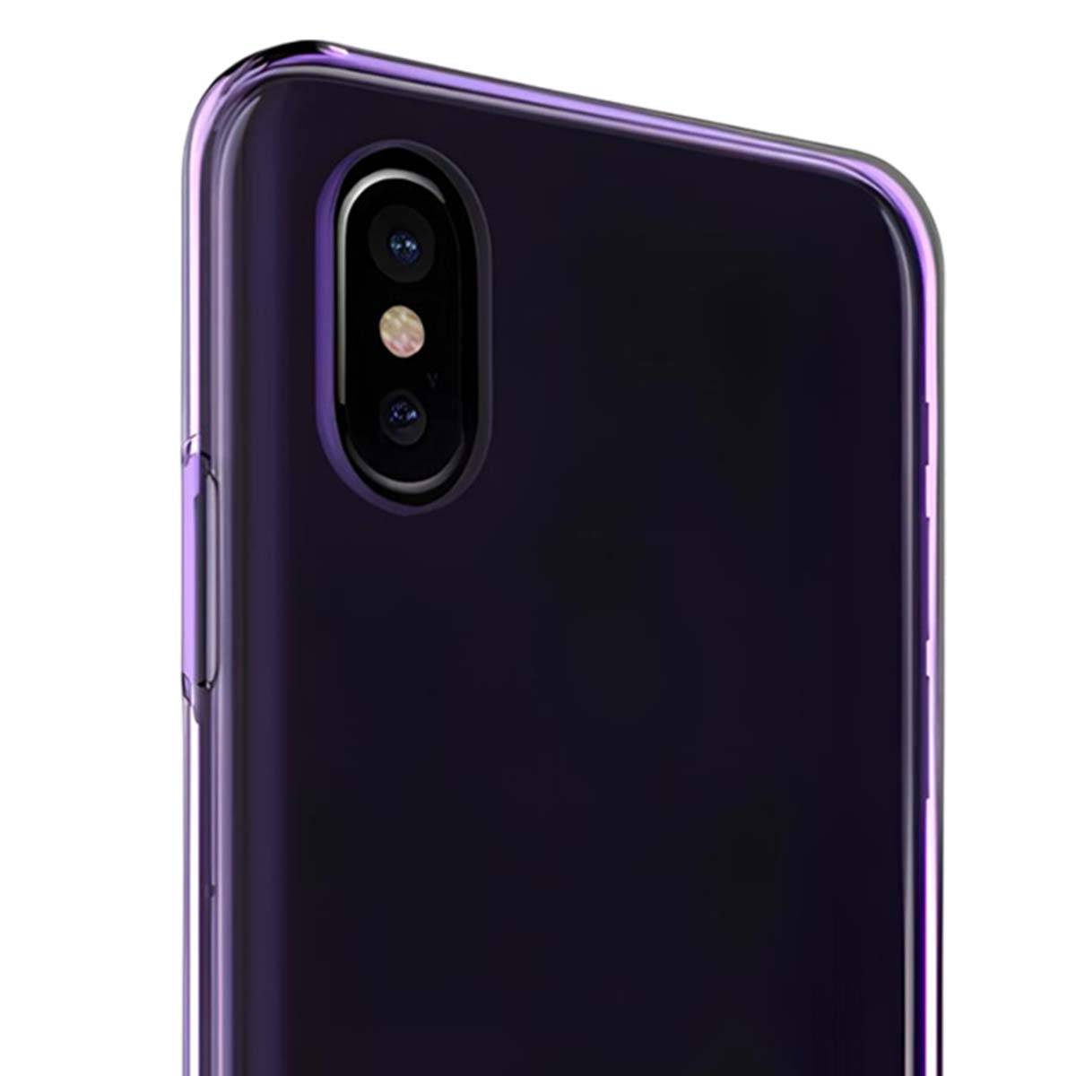 Coque en TPU Souple pour iPhone X avec Dos Renforcé-4