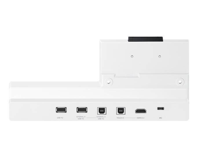 SAMSUNG Flip WMF-X only 55/65p Digital Flipboard Optional Connectivity Tray USB In/Out USB Touch Out 2 HDMI in-2 USB-C 1-0
