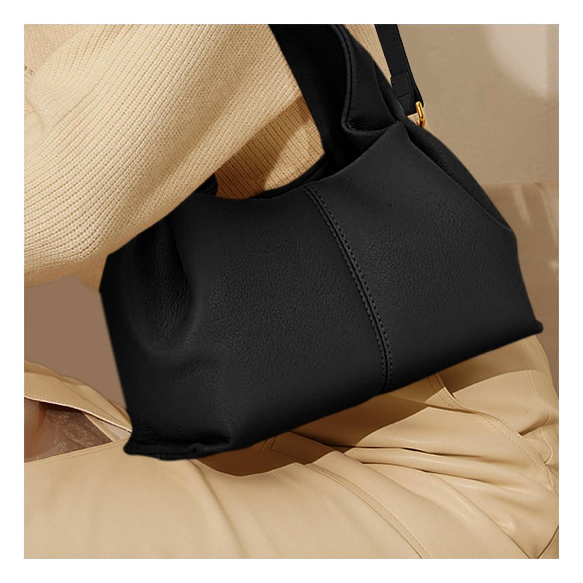 Sac à Main pour Femme avec Bandoulière Amovible-2