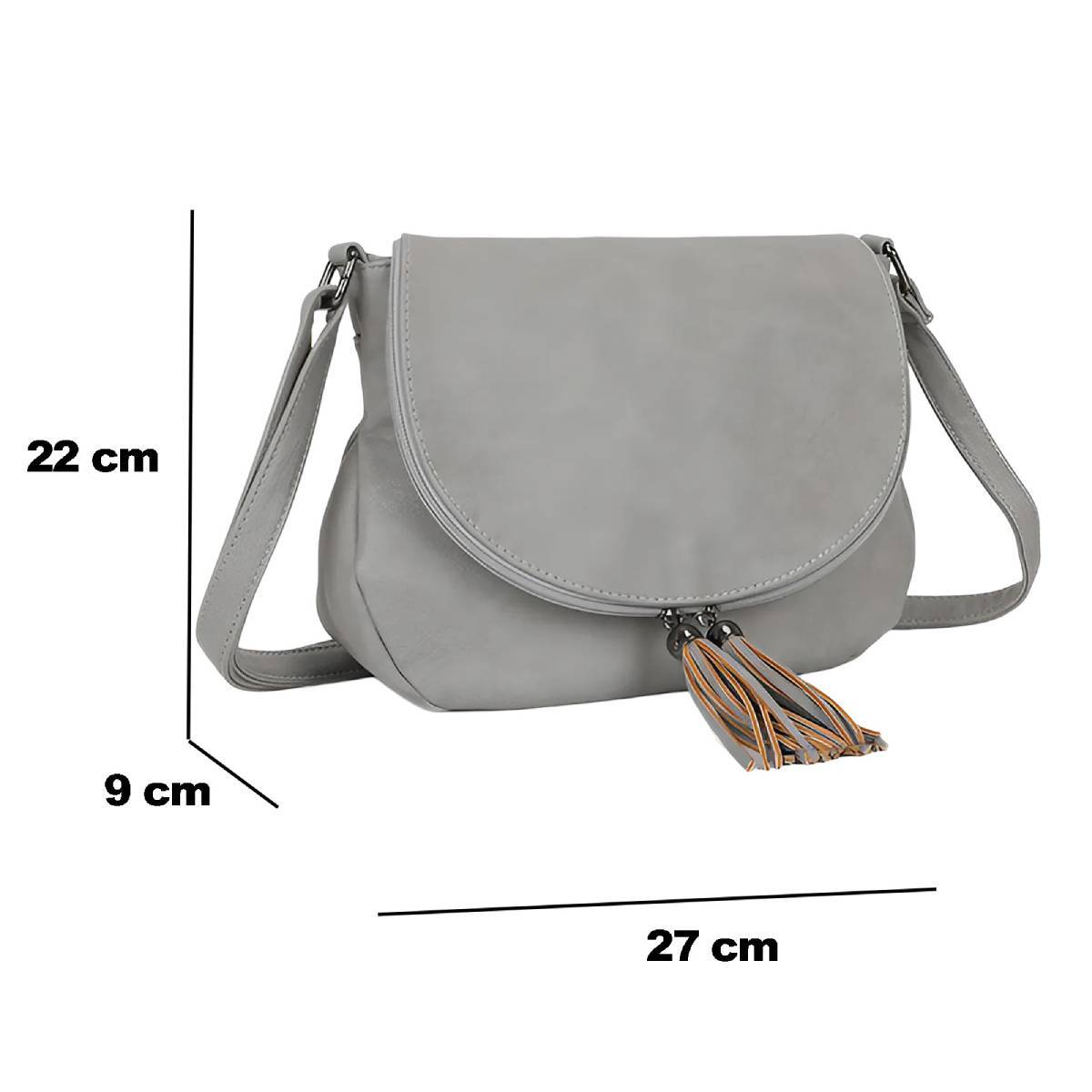 Sac à Bandoulière pour Femme à Fermeture Éclair-0