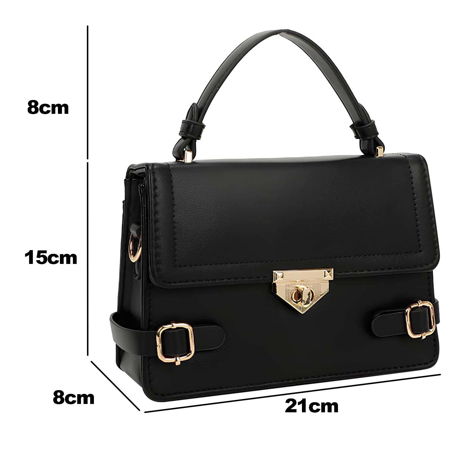 Sac à Main pour Femme avec Fermoir Cœur Métallique et Bandoulière-0