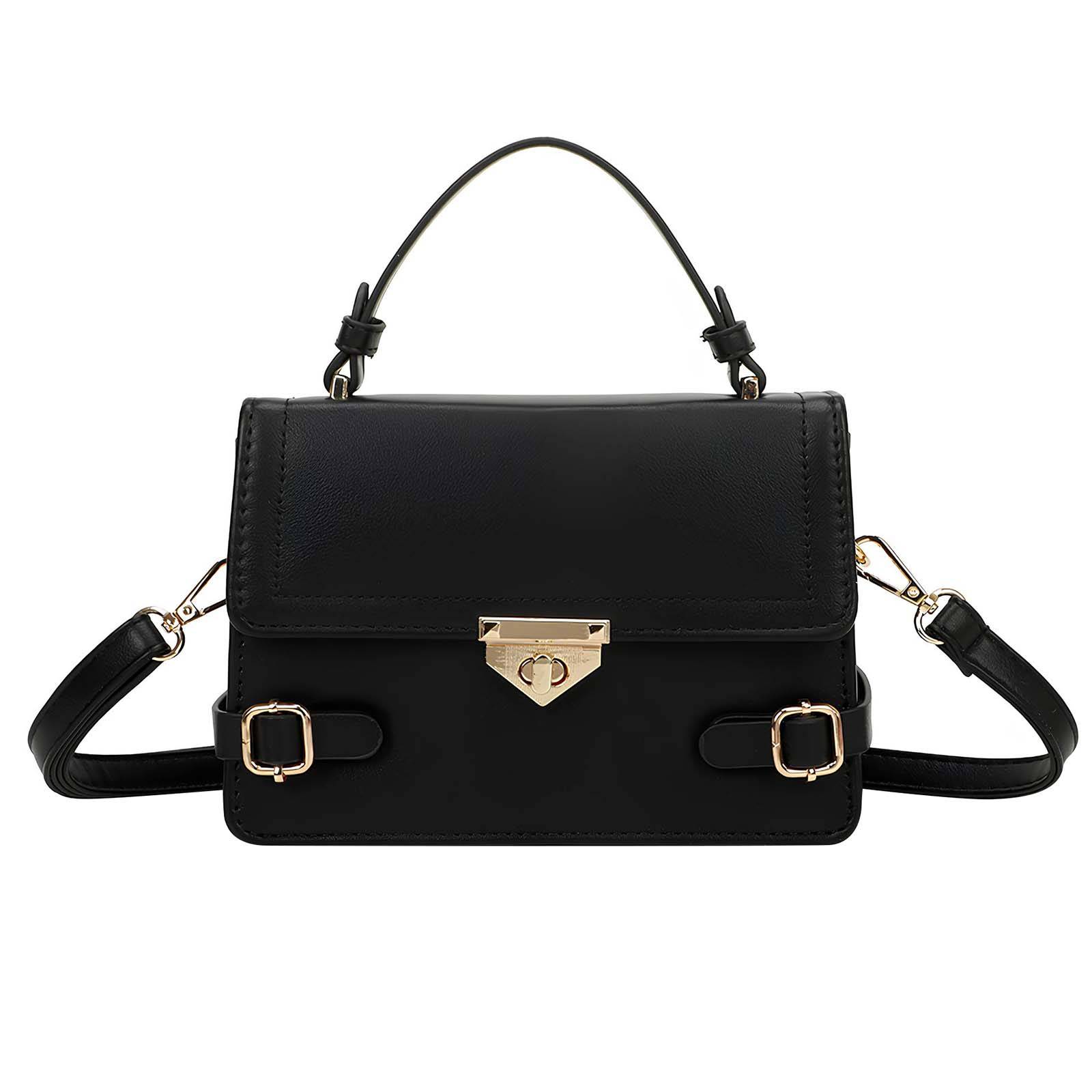 Sac à Main pour Femme avec Fermoir Cœur Métallique et Bandoulière-1