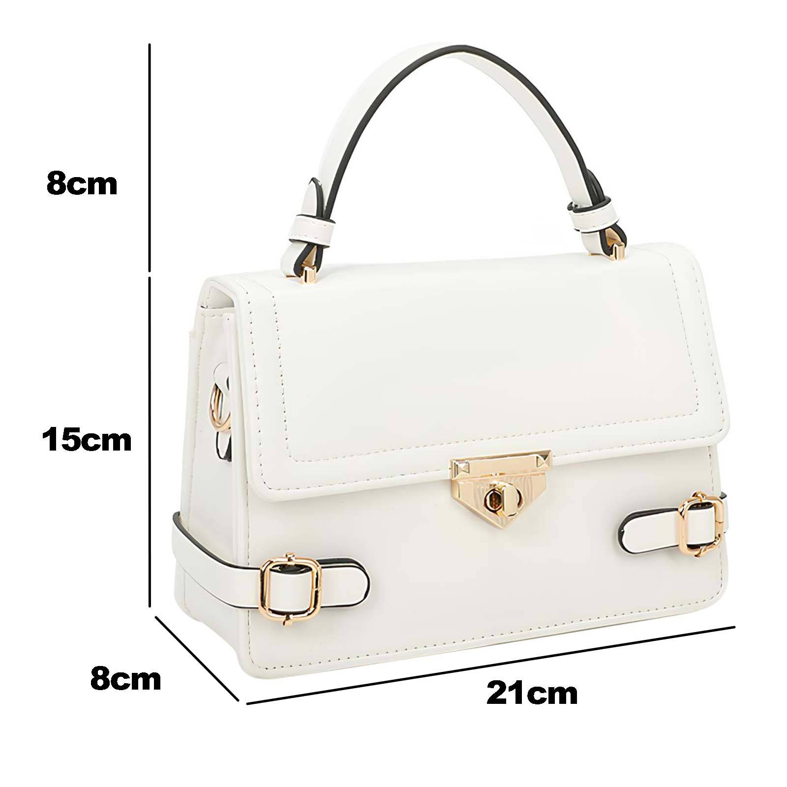 Sac à Main pour Femme avec Fermoir Cœur Métallique et Bandoulière-0
