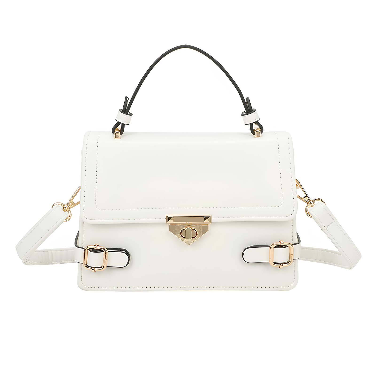 Sac à Main pour Femme avec Fermoir Cœur Métallique et Bandoulière-1