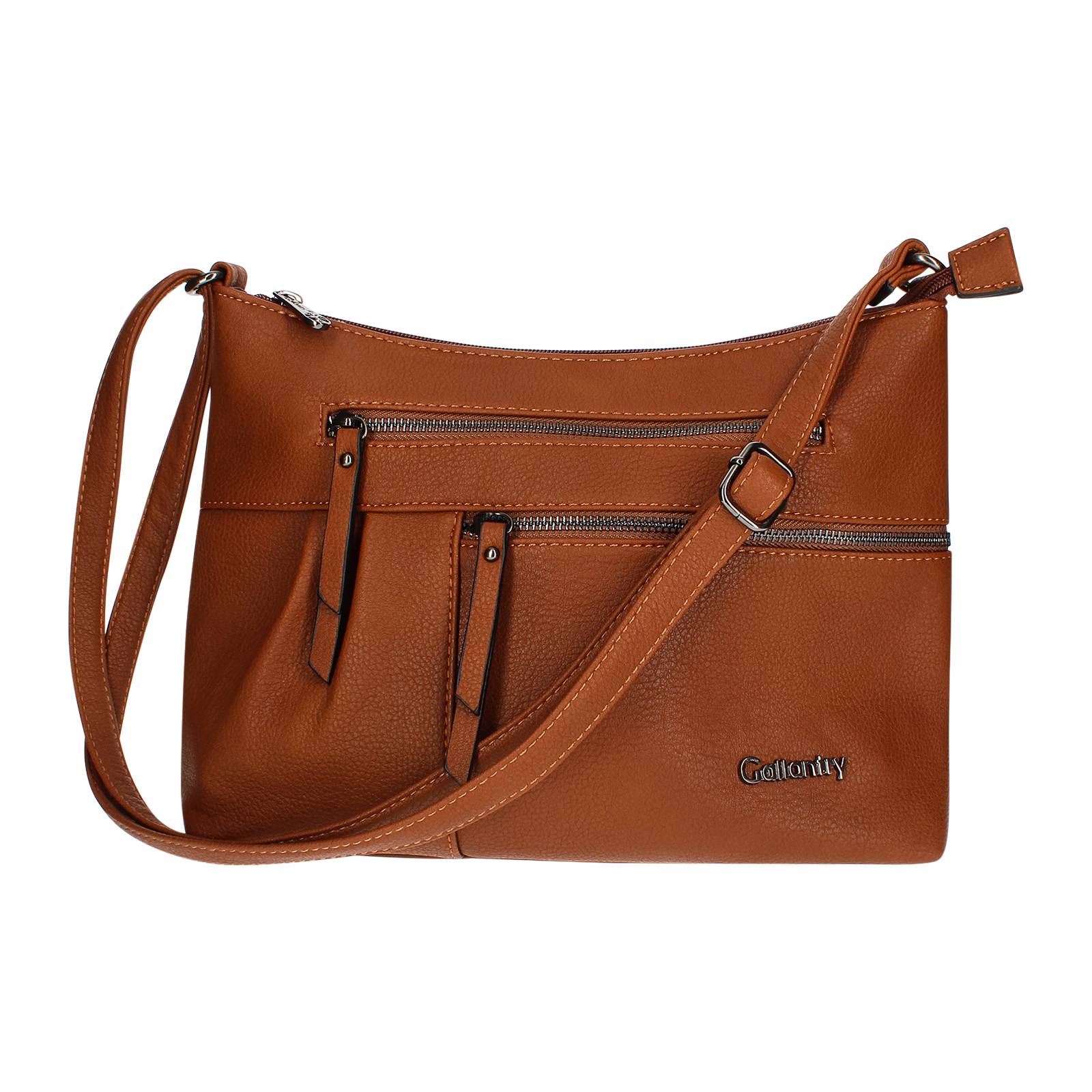 Sac bandoulière multi compartiment zippés-0