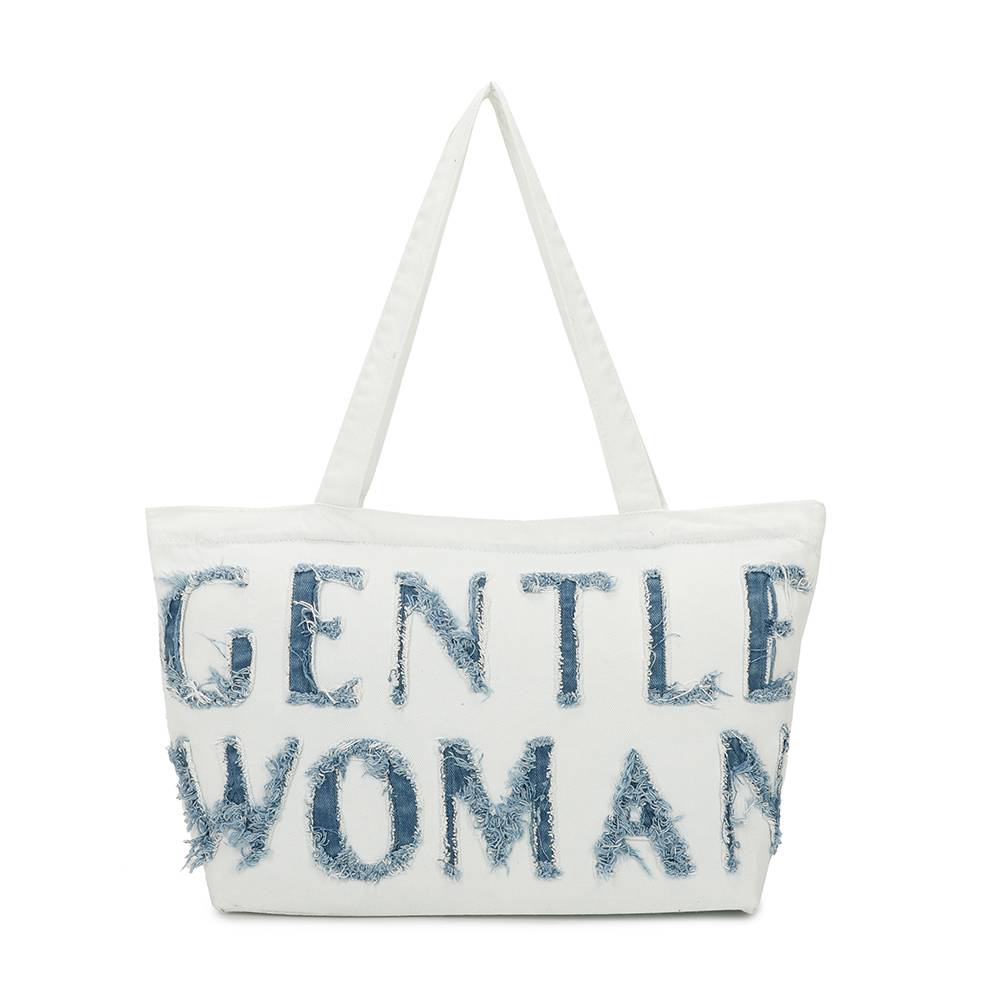 Sac à Main Cabas Gentle Woman en Jean-1