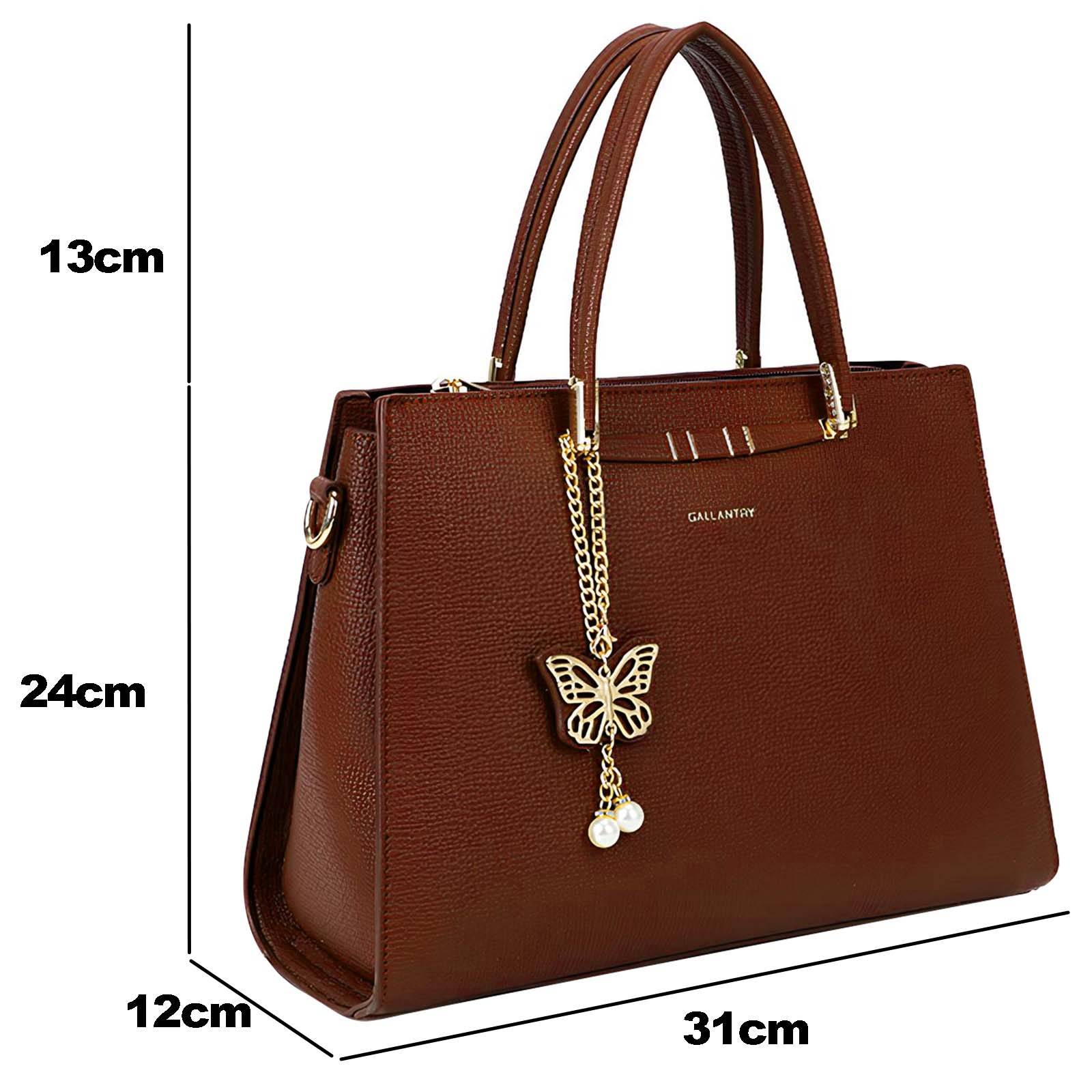 Sac à main pour Femme Ariane avec Pendentif Papillon et Bandoulière Amovible-0