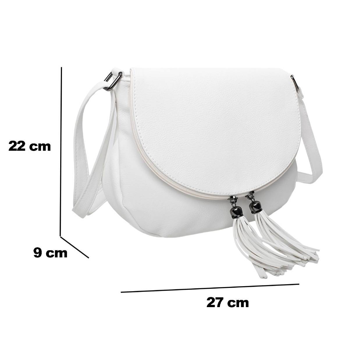 Sac à Bandoulière pour Femme à Fermeture Éclair-0