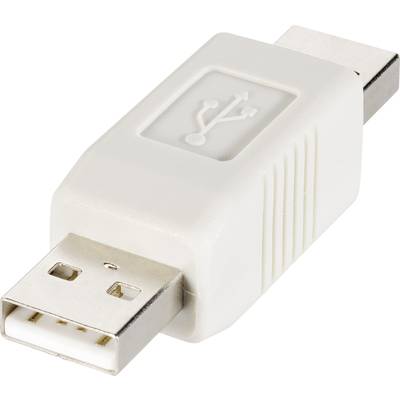 Adaptateur USB 2.0  29212C2 - [1x USB 2.0 type A mâle - 1x USB 2.0 type A mâle] - blanc 