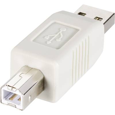 Adaptateur USB 2.0  29212C3 - [1x USB 2.0 type B mâle - 1x USB 2.0 type A mâle] - beige 