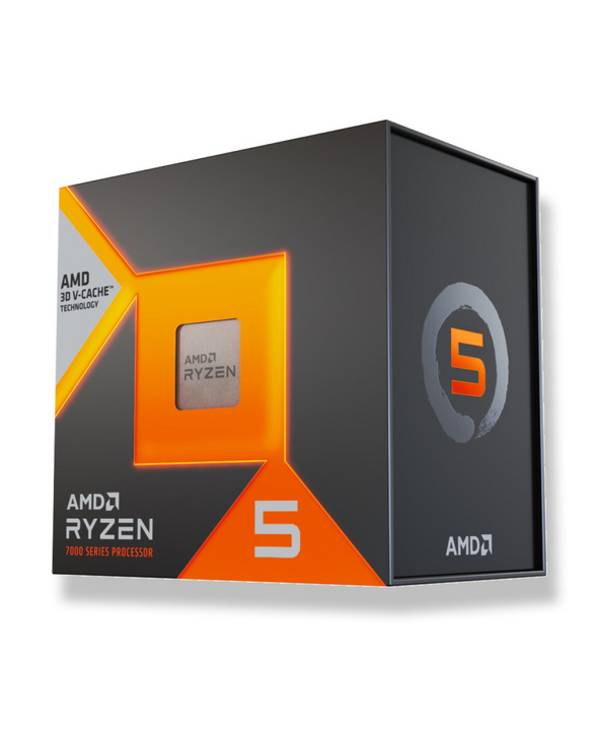 AMD Ryzen 5 7500X3D, AMD Ryzen™ 5, Emplacement AM5, 5 nm, Boîte, AMD, 7500X3D