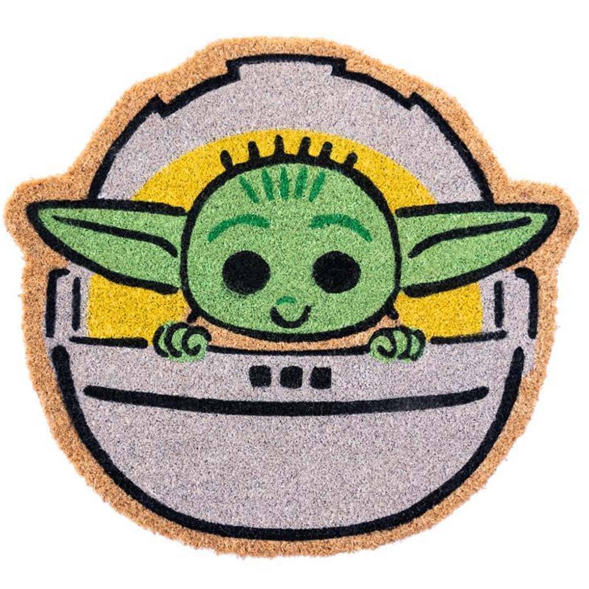 Paillasson Décoratif Baby Yoda 40x60cm Antidérapant-1