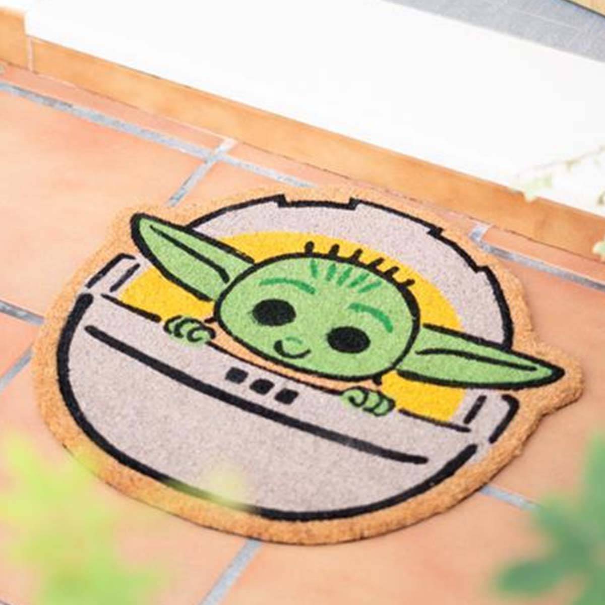 Paillasson Décoratif Baby Yoda 40x60cm Antidérapant-3