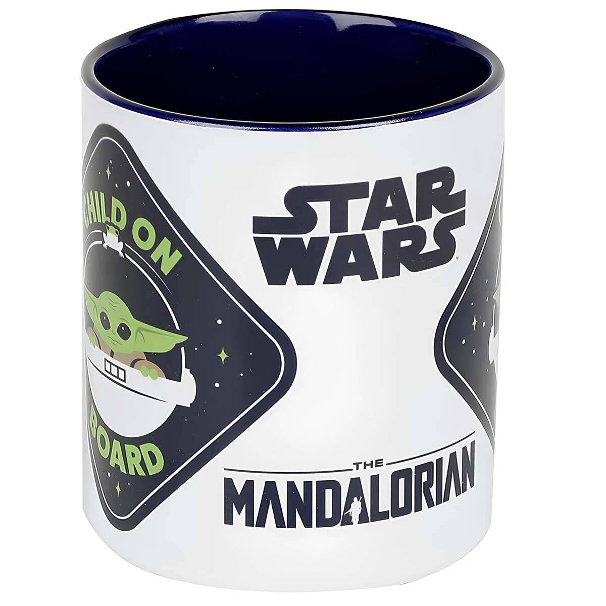 Mug 300ml en Céramique avec Illustration Grogu The Mandalorian en Coffret Cadeau-0