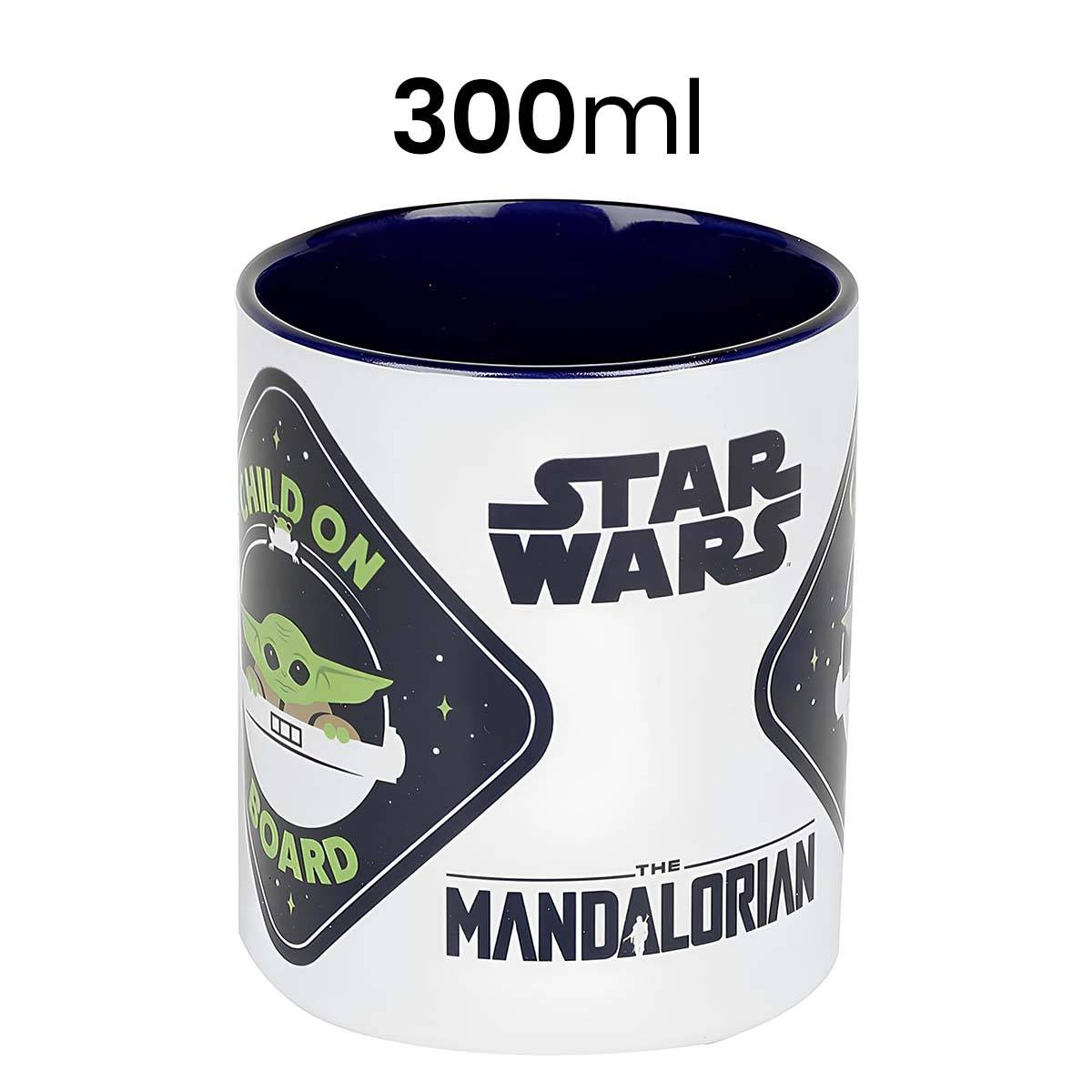 Mug 300ml en Céramique avec Illustration Grogu The Mandalorian en Coffret Cadeau-3
