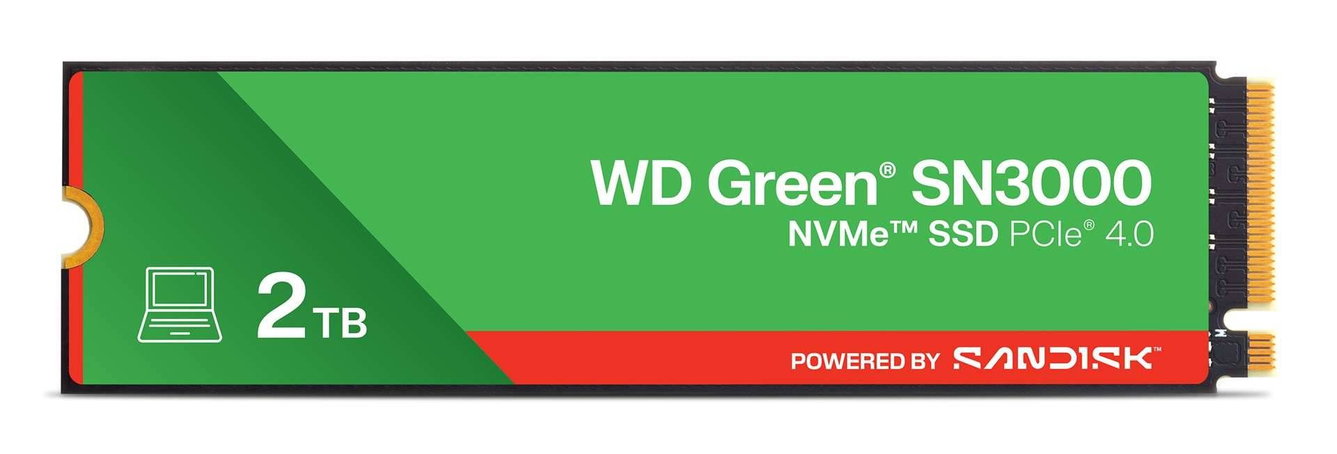 Western Digital SN3000, 2 To, M.2, 5000 Mo/s-0