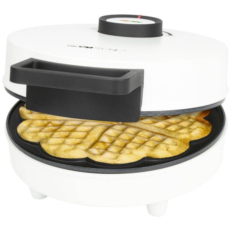 Gaufrier Blanc 1200W Clatronic WA3832-Blanc-1