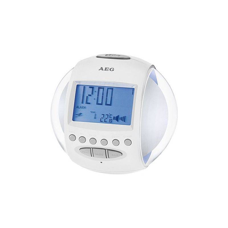Horloge Transparente blanche AEG MRC4117-0
