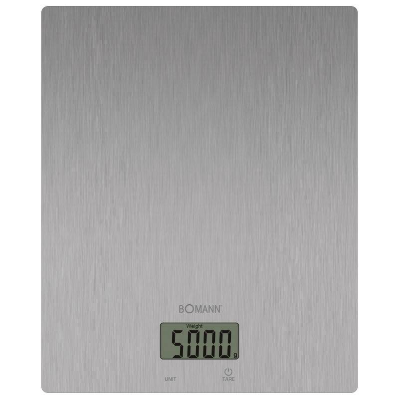 Balance de cuisine en acier inoxydable Bomann KW6086CB-Inox-1