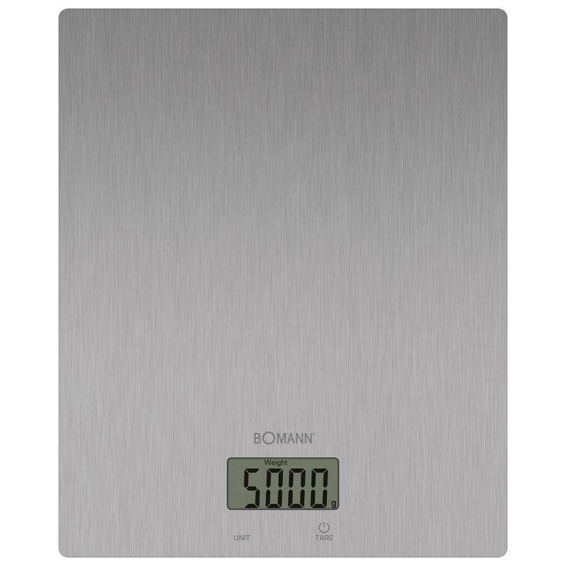 Balance de cuisine en acier inoxydable Bomann KW6086CB-Inox-2
