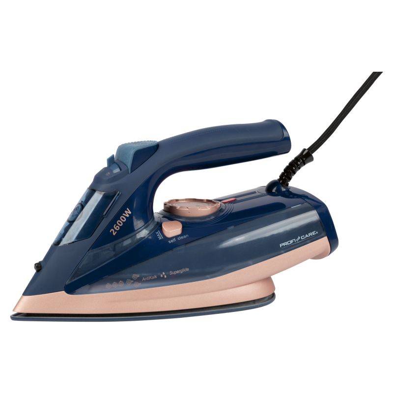Fer à repasser 2600W bleu rose Proficare PC-DB3126-Bleu-Rose-0
