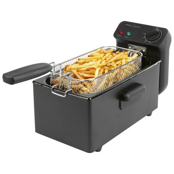 Friteuse électrique 3L 2000W Noir Proficook PC-FR1325-Noir