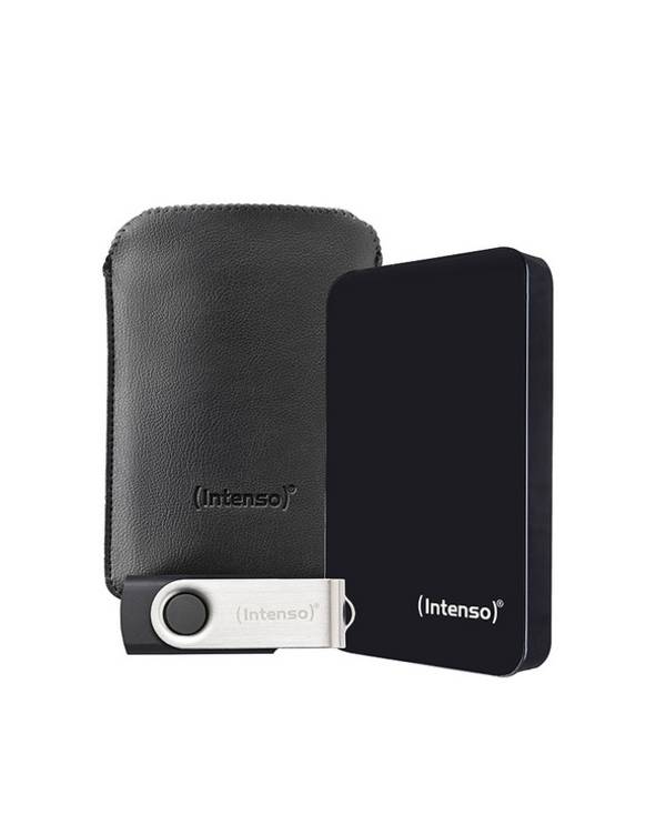 Intenso 6023890, 2 To, 2.5", 3.2 Gen 1 (3.1 Gen 1), 5400 tr/min, Noir