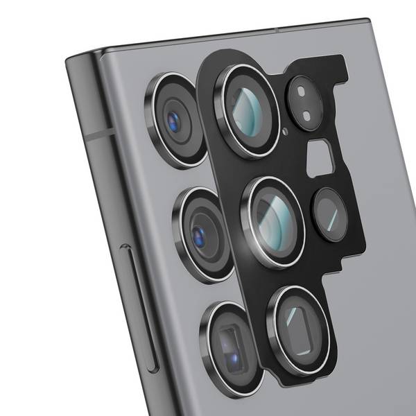 Lentille de Remplacement pour Caméra Arrière Galaxy S23 Ultra avec Châssis