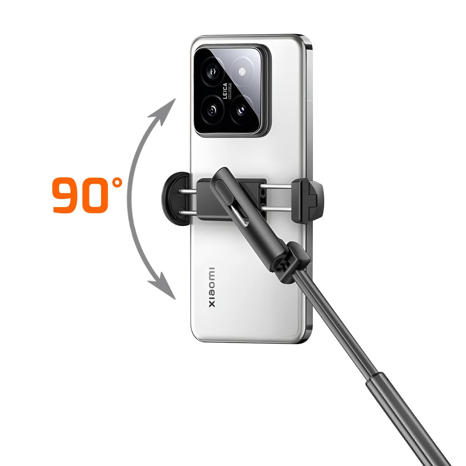 Perche Selfie Bluetooth 2en1 Trépied Télécommande 10m-4