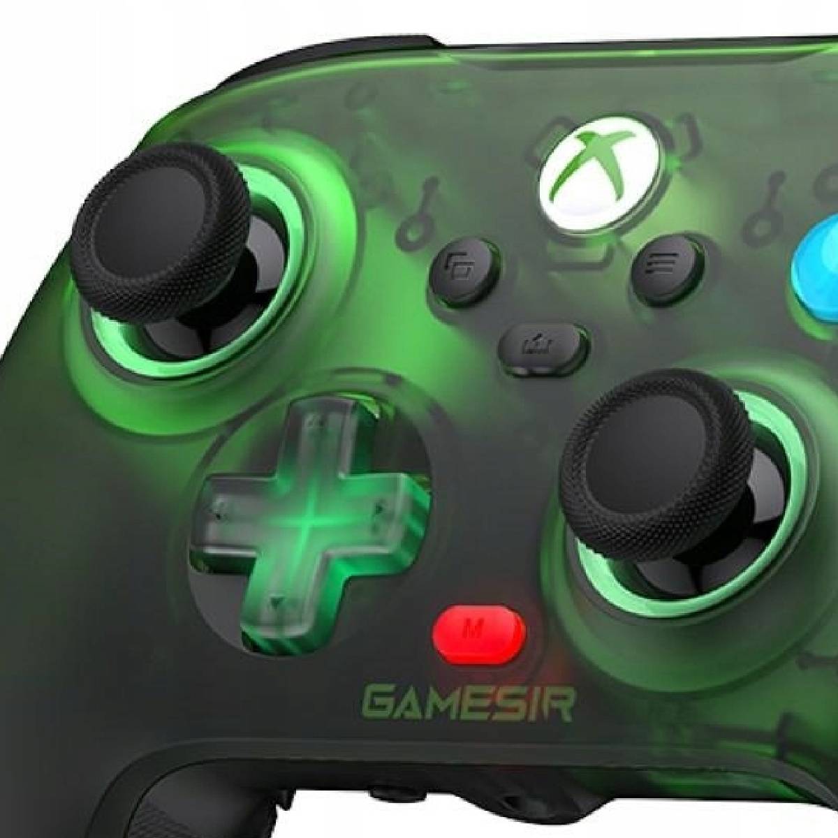 T7 Pro Retro Manette pour Xbox PC Filaire USB-C RGB Sticks Hall Effect-4