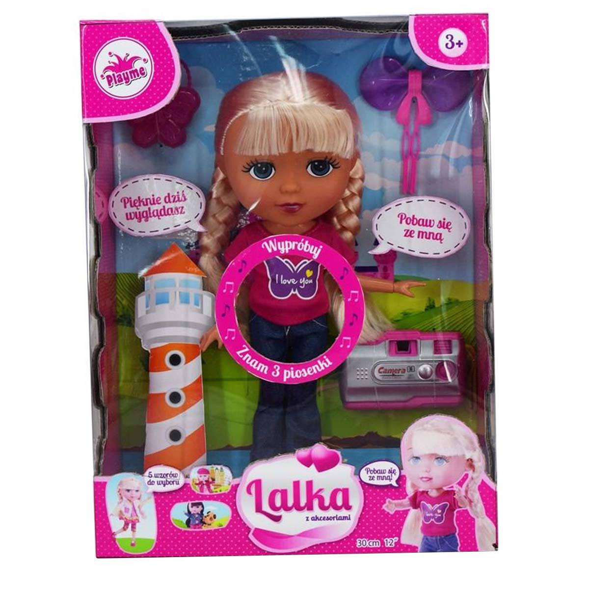 Poupée Exploratrice 30cm avec Accessoires Inclus et 3 Chanson Ludique-4