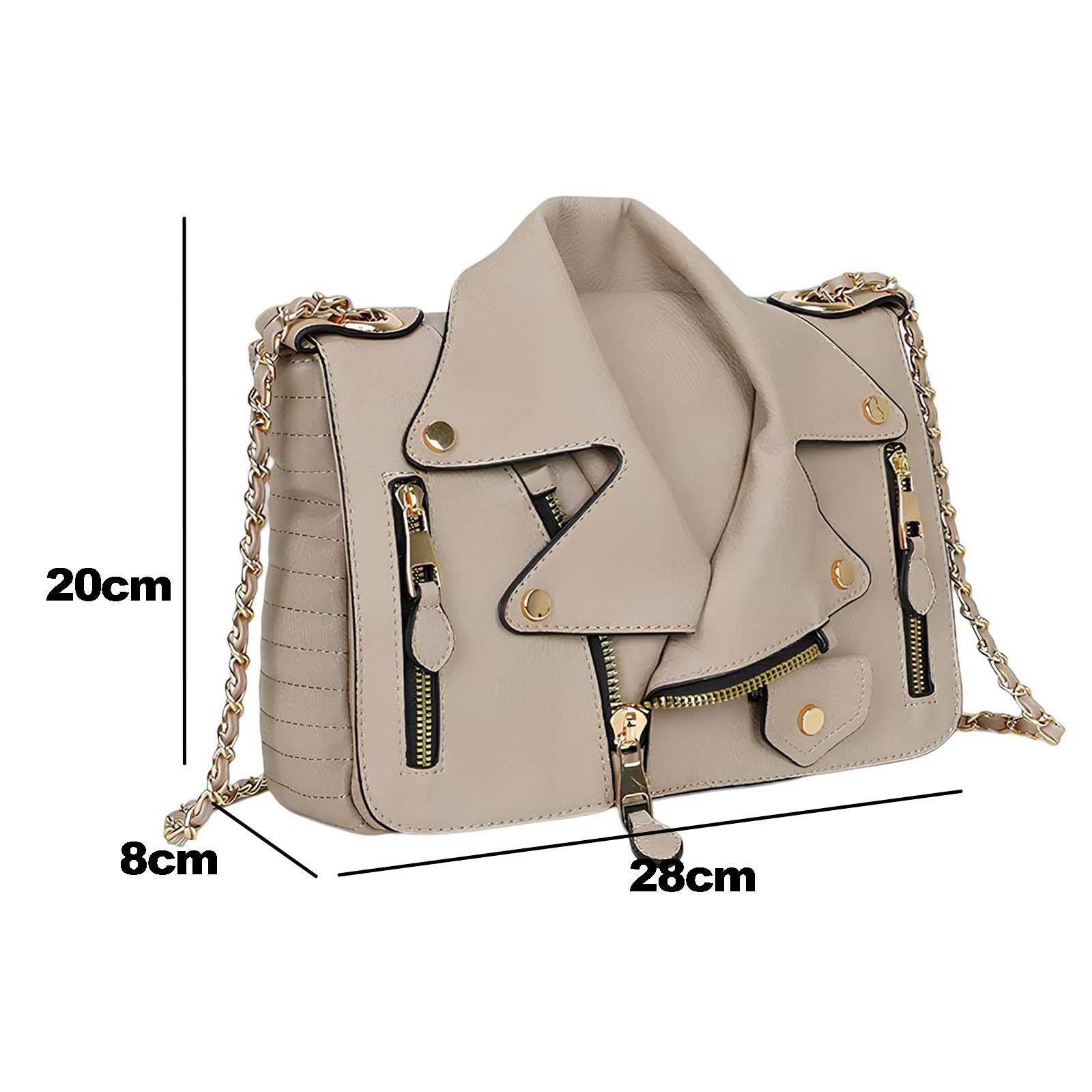 Sac Bandoulière pour Femme Design Perfecto avec Chaîne Collection Sky Rider-4
