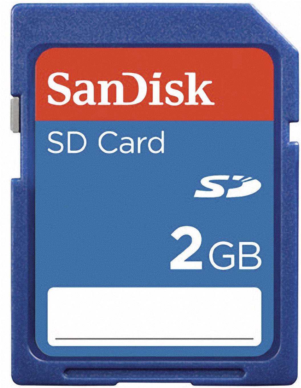  Carte  SD  SanDisk 2GO  class 2 Conrad fr