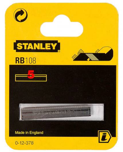 Lames Rabot Stanley Droites Précision Pour Rabots Stanley Rb10/rb5 - Stanley-1