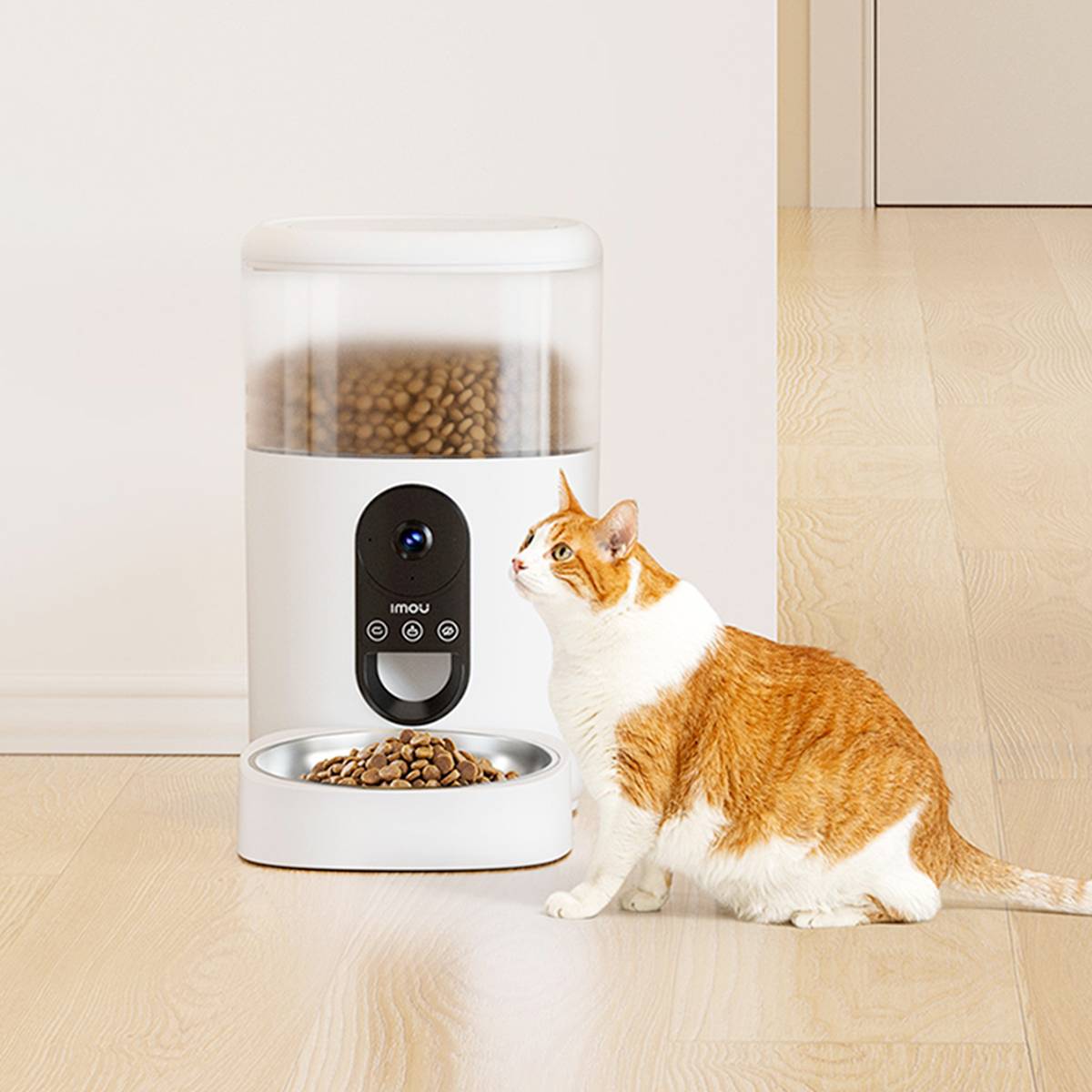 Distributeur Automatique de Croquettes Connecté avec Caméra 2.5K-1